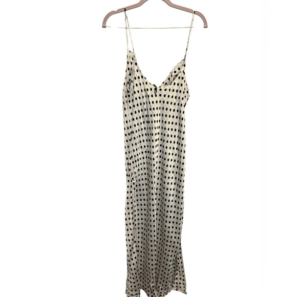 Zara Black and White Midi Dress - Picture 4 of 6